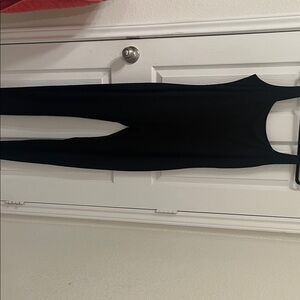 Black Sleeveless Jumpsuit